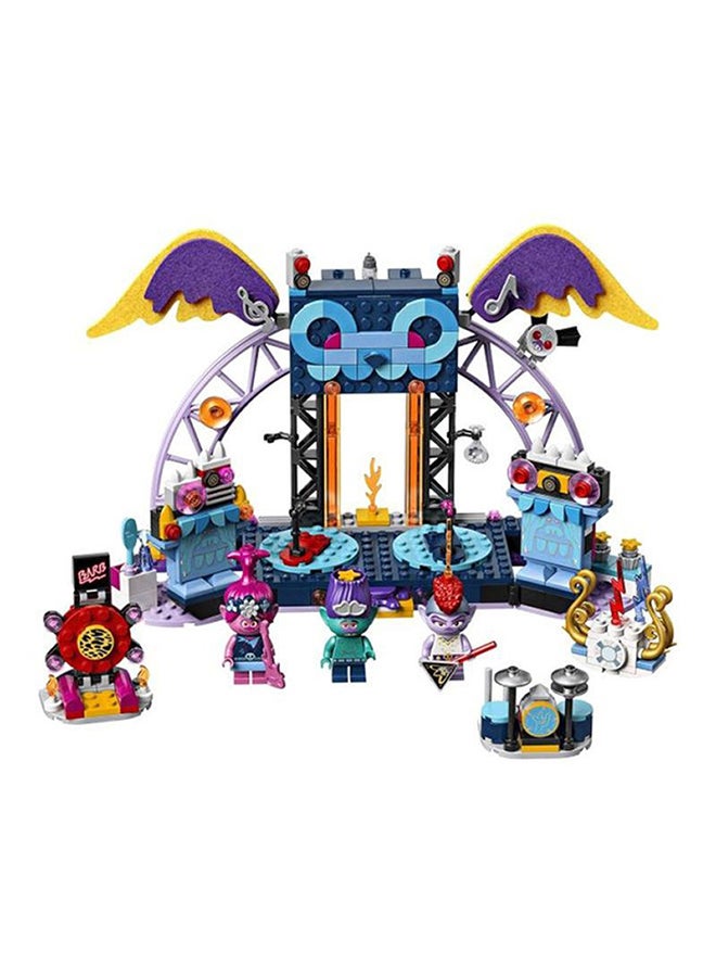 LEGO 387-Piece Trolls Volcano Rock City Concert Set 41254 - Image 3