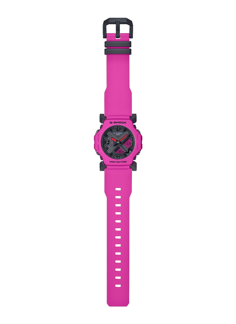 G-SHOCK Analog-Digital Pink Resin Band Womes's Watch GA-2300-4ADR  - Image 2
