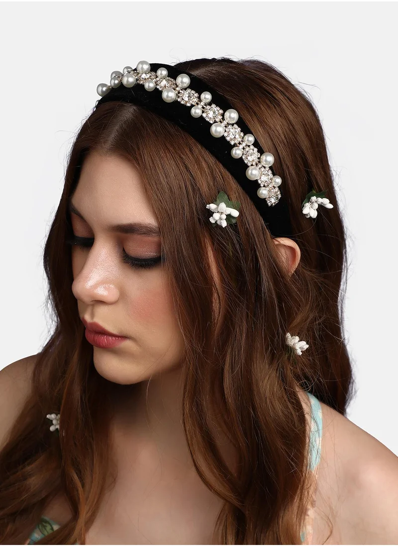 SOHI Rhinestone Headbands