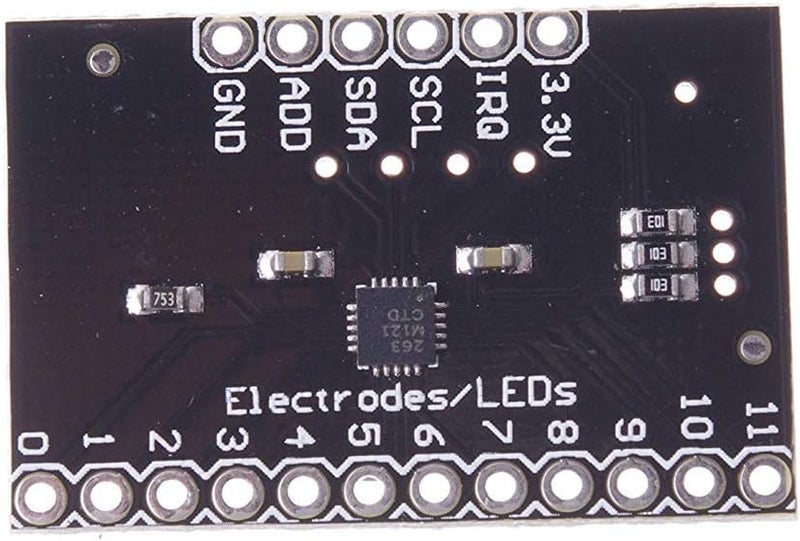 REES52 MPR121 Breakout V12 Capacitive Touch Sensor Controller Module I2C Keyboard Development Board - Image 1