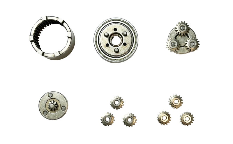 DOCYKE 6v 12V18V 22v 200W-DC Planet Gear Motor 350kg.cm High Torque Mini Metal Geared Motor for DIY Robot Rotating Table Door Lock Curtain Machine - Image 4
