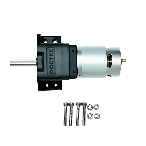 DOCYKE 6v 12V18V 22v 200W-DC Planet Gear Motor 350kg.cm High Torque Mini Metal Geared Motor for DIY Robot Rotating Table Door Lock Curtain Machine - Image 2
