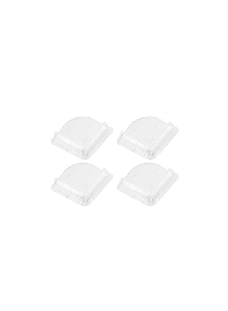 AL QADAH Transparent Angle Protection Set of 4pcs Childproof Corner Guards for Enhanced Safety - Image 1