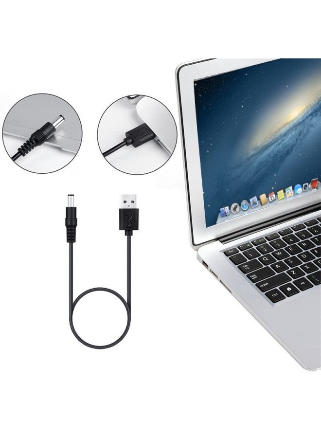 5.5*2.1 Base To Notebook 13 DC Adapter USB Power Cord Charging Wire 14 Suit-Color:13 Dc Adapters + Usb Cable 1m Set  - Image 5