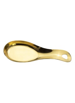 Cuisine Art Cuisine Art Stainless Steel Spoon Rest – Shiny Gold Kitchen Essential  - Image 4