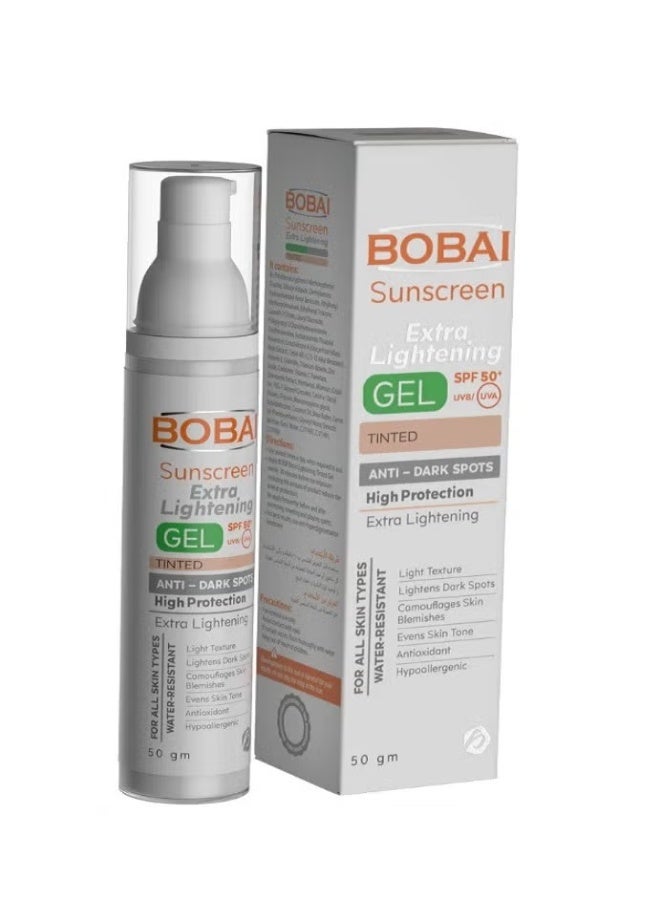 bobai Sunscreen Tinted Extra Lightening Gel Spf 50 - Image 1