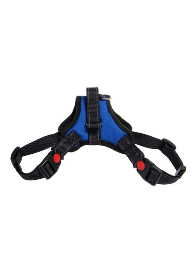 NIBEMINENT Nylon Leash For Dog Blue/Black/Red 38-45cm - Image 1