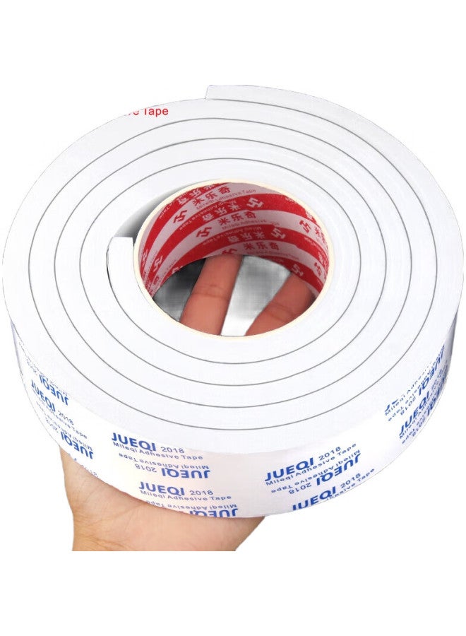 Miloch Milaiqi Foam Double-Sided Tape, Strong Adhesive, High Viscosity, For Car Interior Decoration, Photo Frames, Wall Stickers, Sponge Double-Sided Tape Strip, 40Mm Wide * 5 Meters * 2Mm Thick (2 Rolls) - Image 1