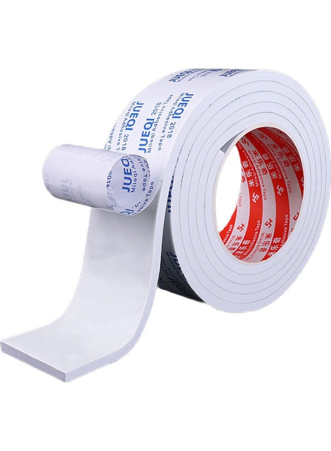 Miloch Milaiqi Foam Double-Sided Tape, Strong Adhesive, High Viscosity, For Car Interior Decoration, Photo Frames, Wall Stickers, Sponge Double-Sided Tape Strip, 40Mm Wide * 5 Meters * 2Mm Thick (2 Rolls) - Image 3