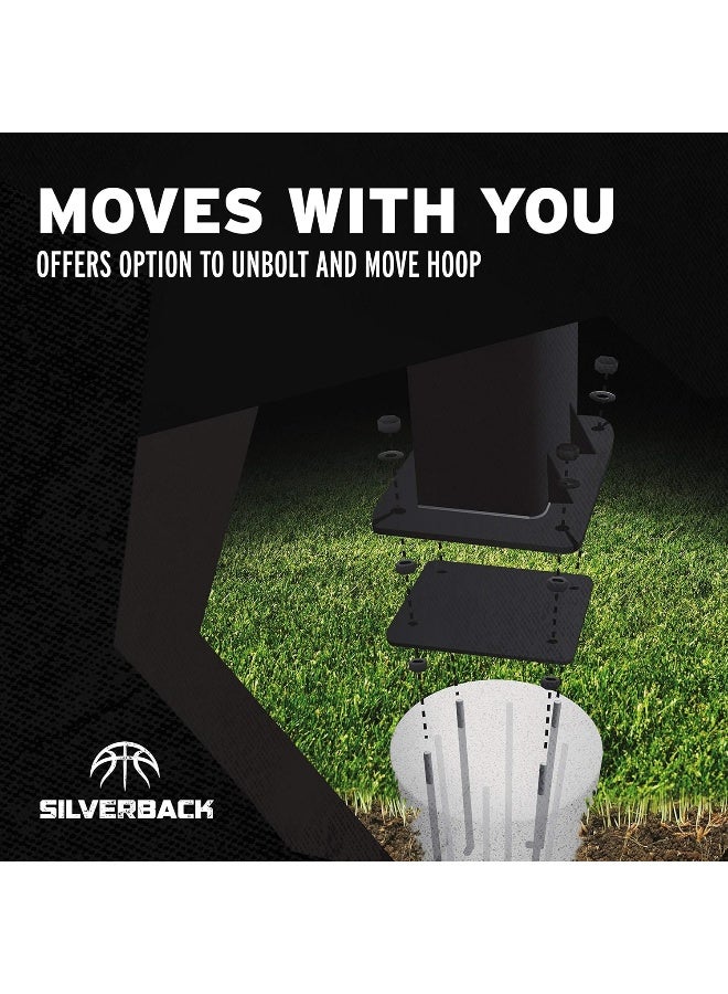 Silverback 7" Basketball Hoop Anchor Kit Designed for Silverback, Goaliath, and Hoopstar Basketball Hoops - Image 5