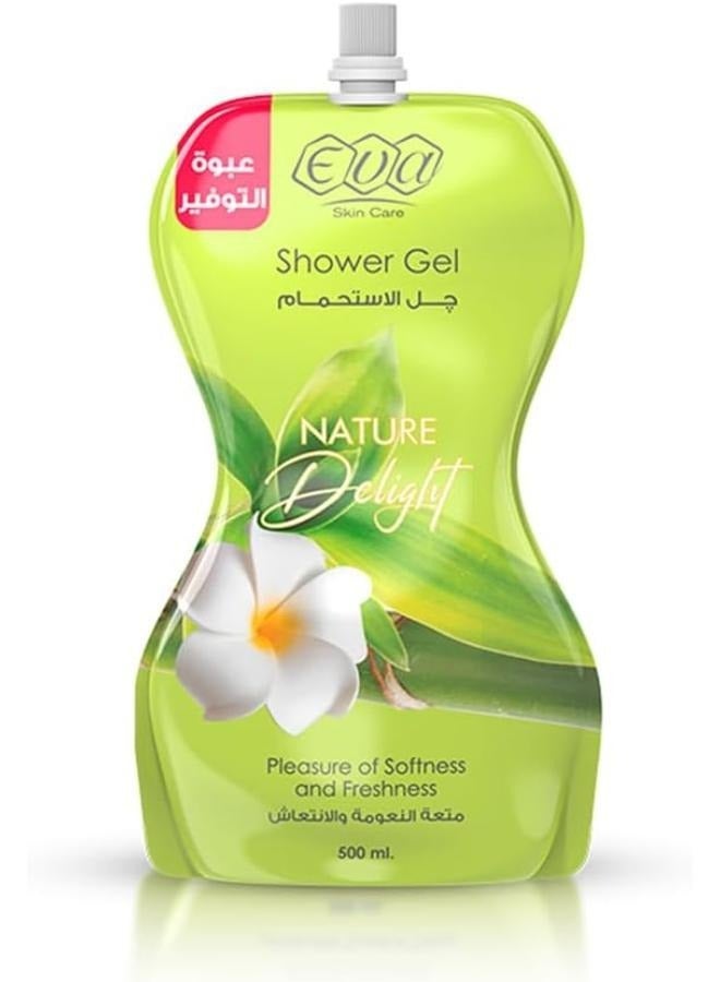 Eva Eva Skin care shower gel pouch Nature Delight 500ml
