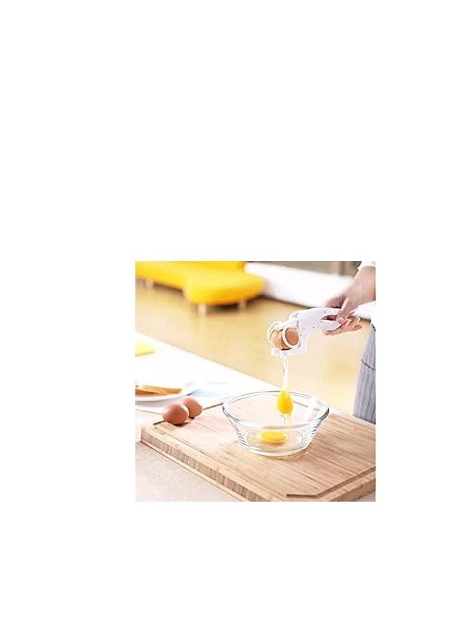 ABBASALI - Easy Cracker Handheld Egg Cracker Separator - Image 1