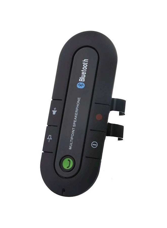 MUNTAQI Pocket Size Bluetooth Multipoint Car Speakerphone With Charger - Image 1