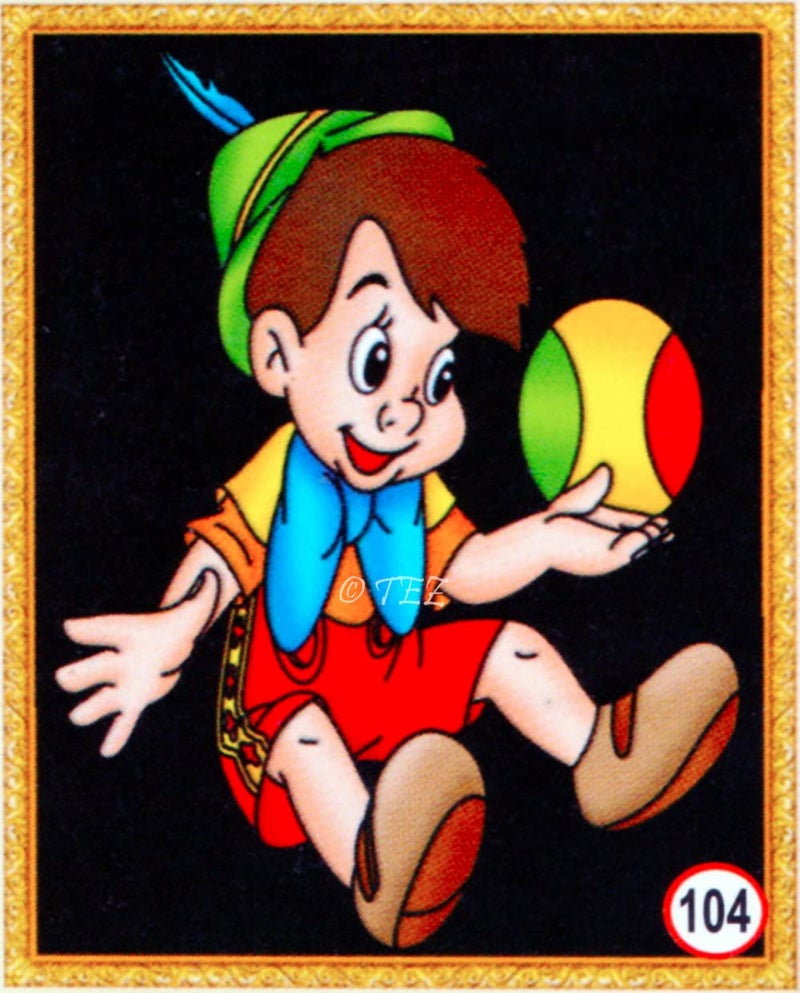 Tez DIY - Emboss Painting Kit, Boy with Ball, Medium(13x19 inch), Design No. 104 - Image 1