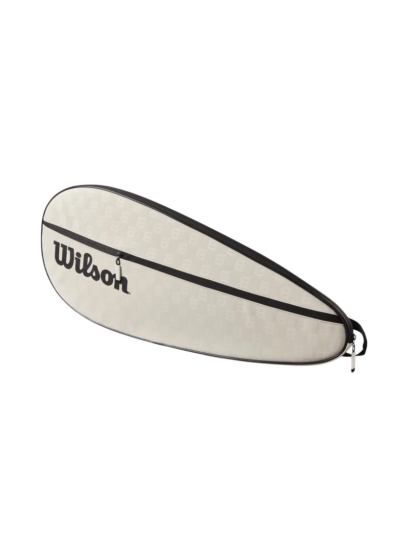 Premium Tennis Racquet Cover - Cream