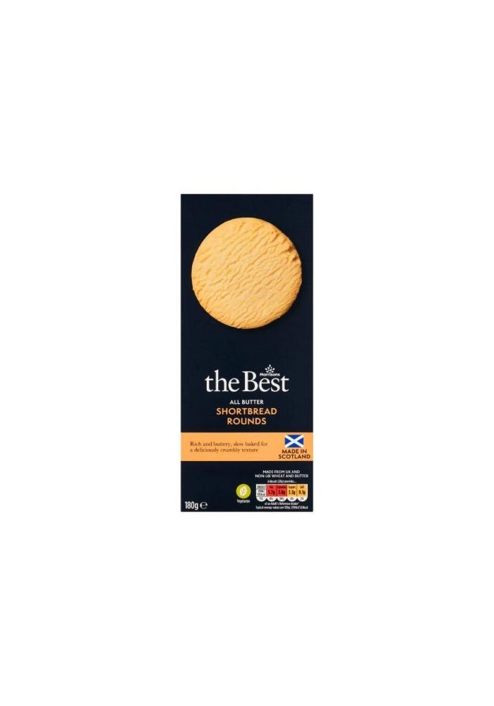 All Butter Shortbread Rounds 180g