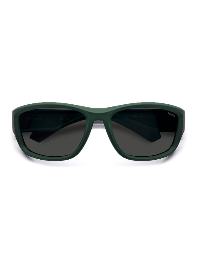 POLAROID PLD 2166/S Sunglasses Green Rectangular - Image 4