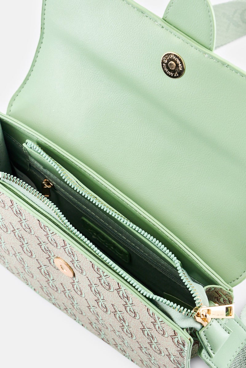 XOXO Women Brand Logo Cross Body Bag, Multicolor - Image 3