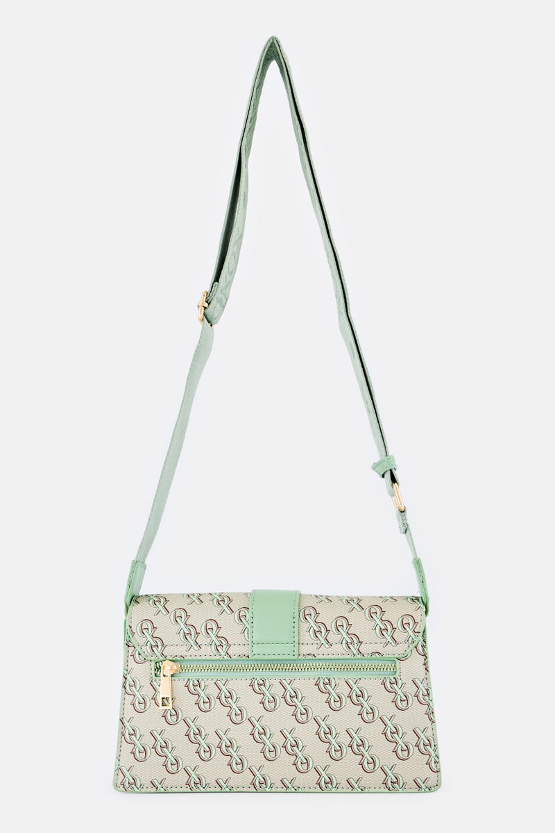 XOXO Women Brand Logo Cross Body Bag, Multicolor - Image 2