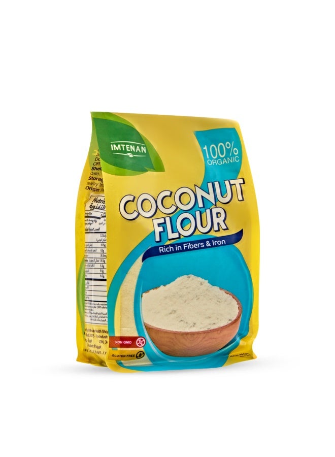 Imtenan Organic Coconut Flour 100% - 400 g - Image 4