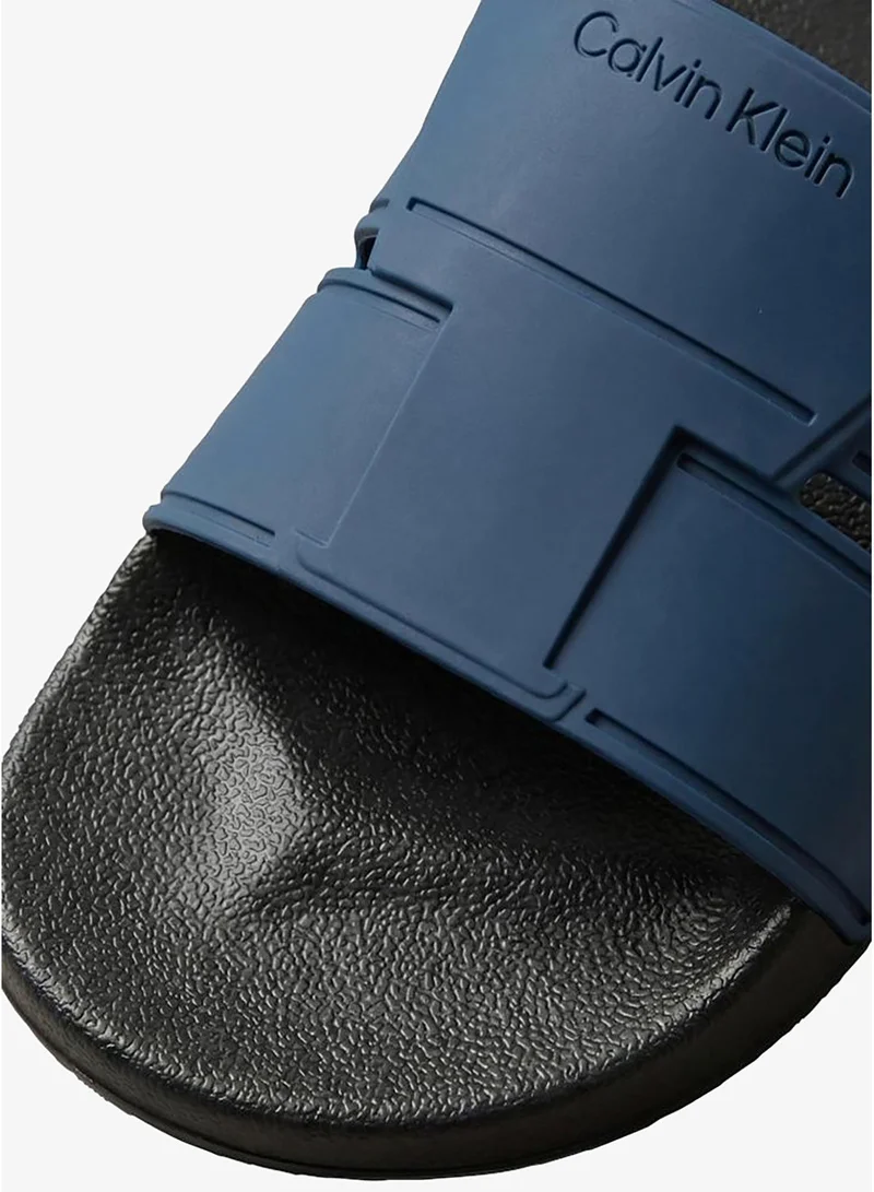 CALVIN KLEIN  Essential Double Slide Sandals for Men | Best Price UAE