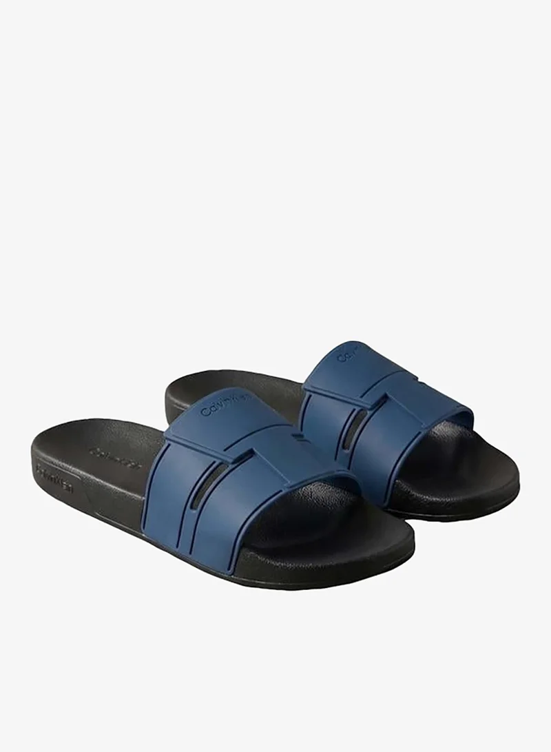 كالفن كلاين صنادل سلايد مزدوجة أساسية