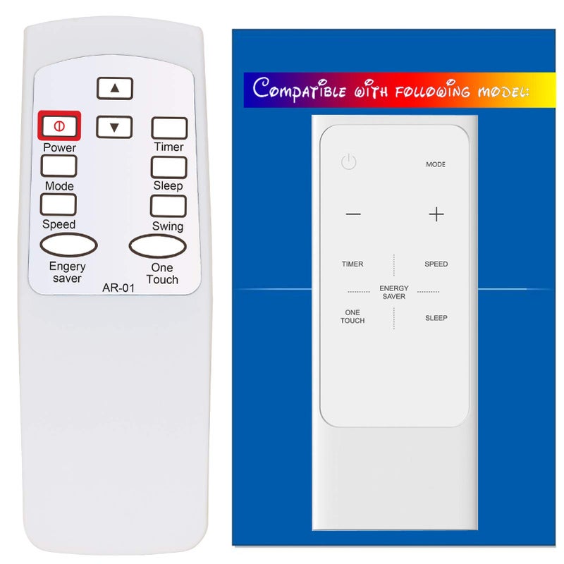 YING RAY HA-AR-01 Replacement for Air Conditioner Remote Control RG15A(B) RG15A(B)/E RG15A1(B)/E RG15A2(B)/E RG15A3(B)/E (This is not a Universal AC Remote Control) - Image 1