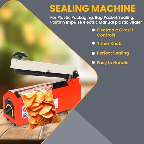 Hi-Power Sealing Machine for Food Packets, 16 Inch- 400 MM | 1-Year Warranty | Sealer Machine, Packing Machine Sealing, Poly Sealing Machine, Full Customer Support from Hi-Power - Image 4