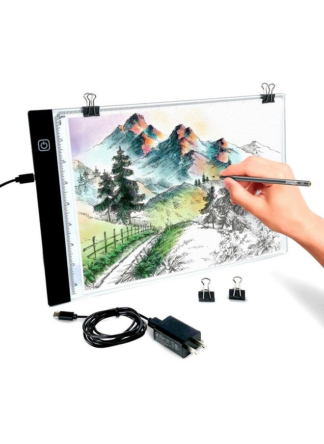 ArtSkills Light Up Tracing Pad Ultra Thin A4 Dimmable Led Light Box For Tracing And Drawing Diamond Painting Light Board  - Image 2