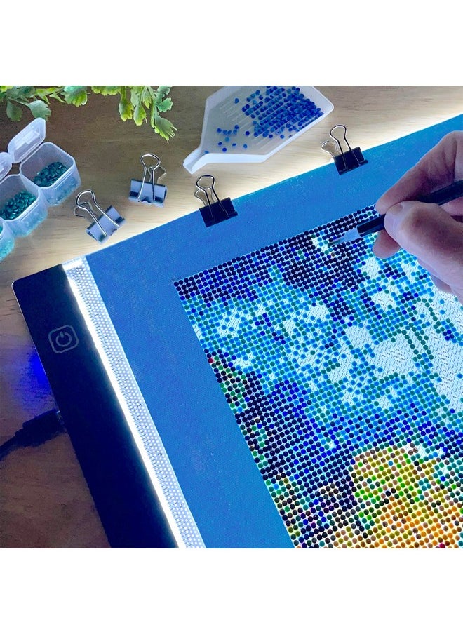 ArtSkills Light Up Tracing Pad Ultra Thin A4 Dimmable Led Light Box For Tracing And Drawing Diamond Painting Light Board  - Image 4