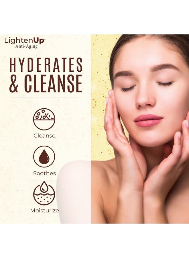 OMIC Lighten-Up Exfoliating Body Wash - 33.8 Fl oz / 1000 ml - Formulated to Exfoliate and to Nourish Skin, with Shea Butter, Jasmine Oil Argan Oil - Image 5