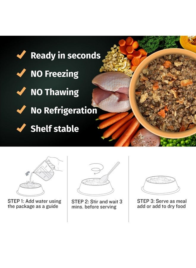 BULLY MAX Wet Puppy Food  Instant Fresh Dehydrated High Protein Dog Food With Chicken  Healthy Growth For Small & Large Breed Puppies  2 Dry Dog Food Pounds (Makes 5.5 Lbs. Of Wet Dog Food) - Image 5