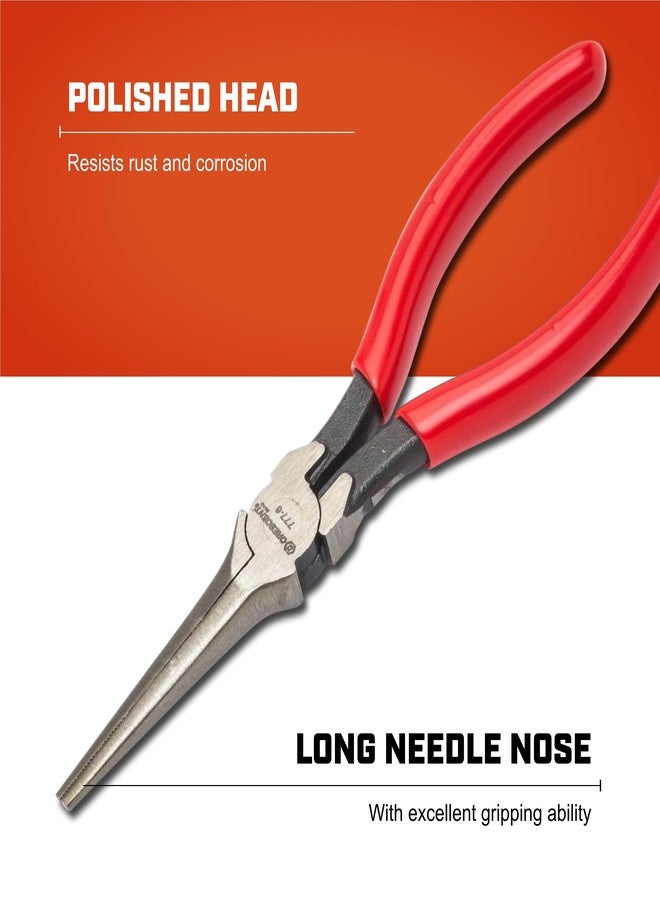 كريسنت كماشة هلالية طويلة ذات أنف إبرة بطول 6 بوصات - Image 3