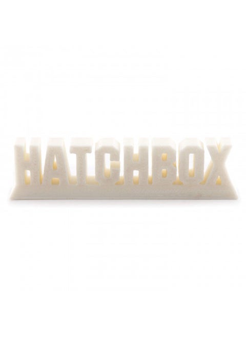 HATCHBOX ABS 3D Printer Filament, Dimensional Accuracy +/- 0.03 mm, 1 kg Spool, 1.75 mm, White, Model Number: 3D ABS-1KG1.75-WHT