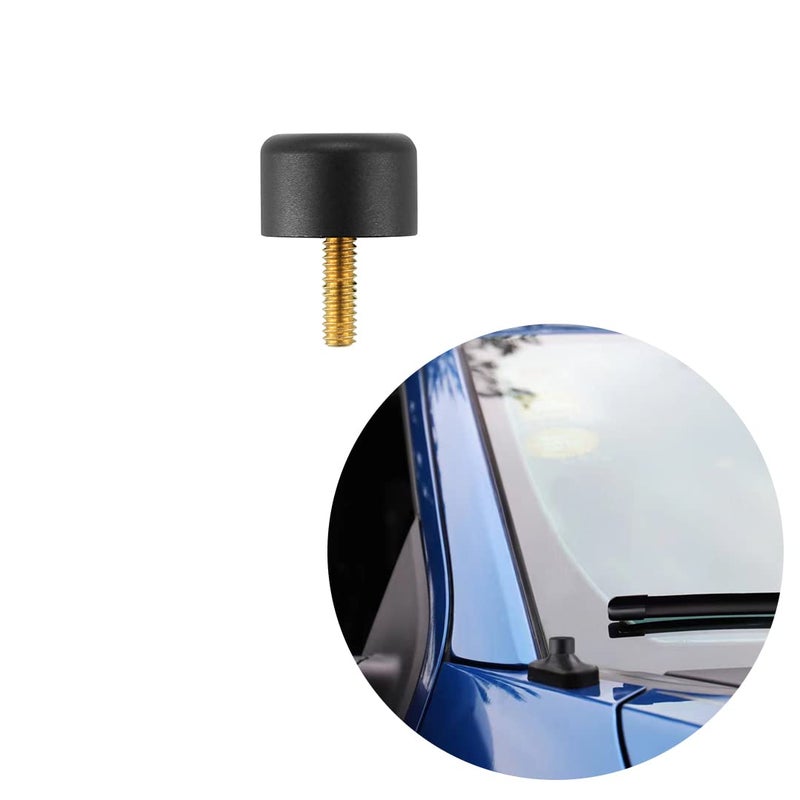 Custom Antenna Delete Cap for Nissan Titan/Titan XD 2019 2020 2021 2022, Nissan Frontier (1998-2019), Nissan Xterra (2000-2015), Stylish Antenna Cover for Nissan Truck Pickup Accessories, Black