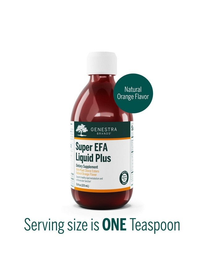 Genestra Brands Super EFA Liquid Plus | Essential Fatty Acid Formula with Plant Sterols | 7.6 fl. oz. - Image 3