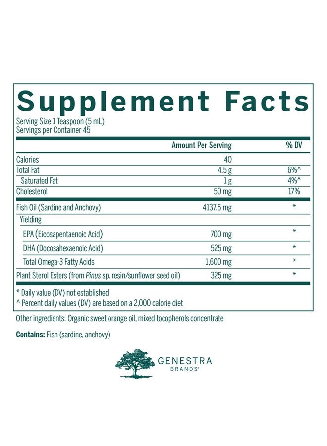 Genestra Brands Super EFA Liquid Plus | Essential Fatty Acid Formula with Plant Sterols | 7.6 fl. oz. - Image 2