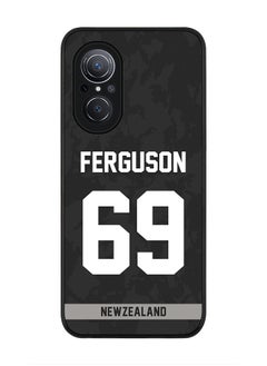 Stylizedd Rugged Black Edge Case for Huawei Nova 9 SE , Slim fit Soft Case Flexible Rubber Edges Thin Cover - Player Name - Lockie Ferguson, Jersey Number- 69  - Image 1