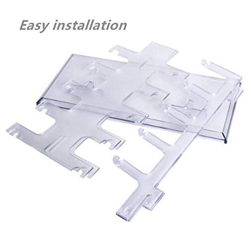 JoySee 1 X sunglasses organizer eyeglasses rack glasses holders acrylic Glasses hoder Display hold Stand, Water Clear Transparent - Image 3