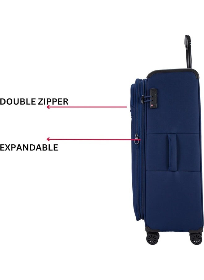 Verage  VERAGE Toledo 3 Pieces Luggage Sets, Softside Expandable Spinner Wheel Suitcase  - Image 3