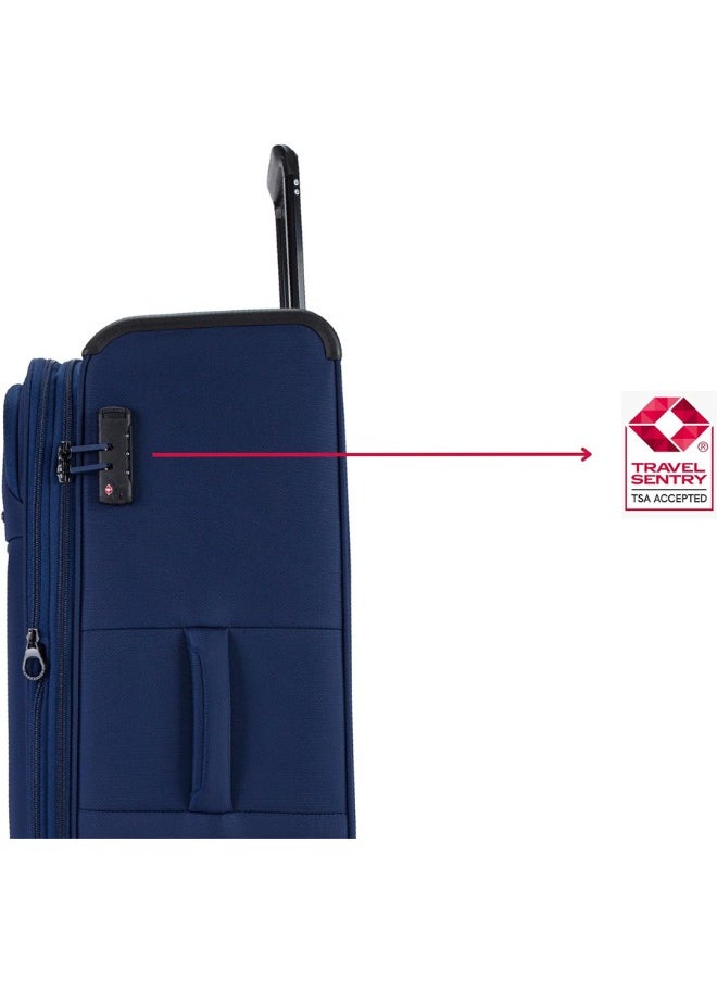 Verage  VERAGE Toledo 3 Pieces Luggage Sets, Softside Expandable Spinner Wheel Suitcase  - Image 4