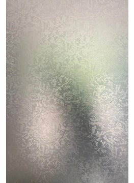 Glass Sandblast Patterned Self Adhesive Coating 45 cm x 1 mt KML037