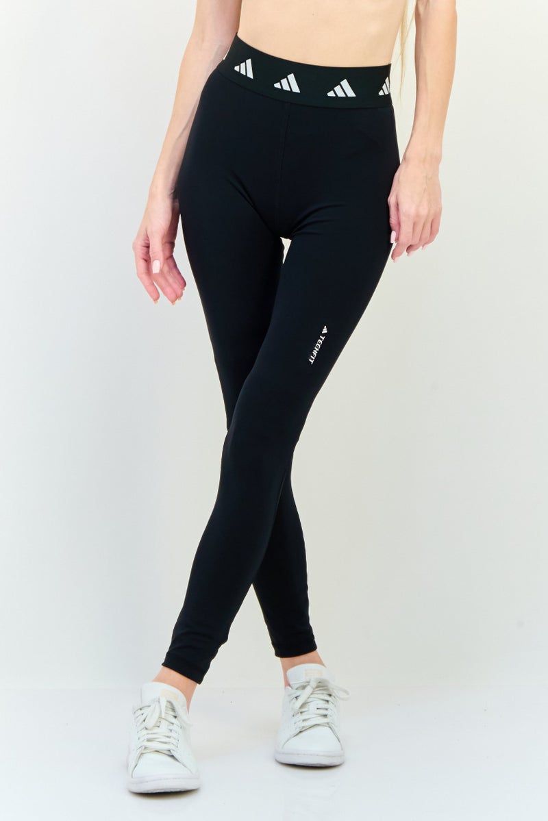 Adidas Women Sportswear Fit 7/8 Training Leggings, Black  - Image 1