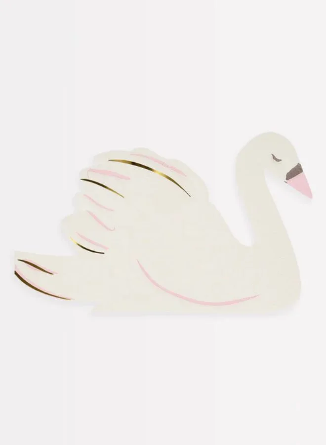 Meri Meri Swan Shaped Napkins