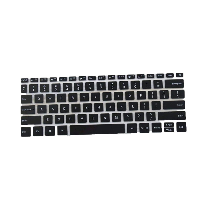 Saco Silicone Keyboard Cover for RedmiBook14-Black - Image 4
