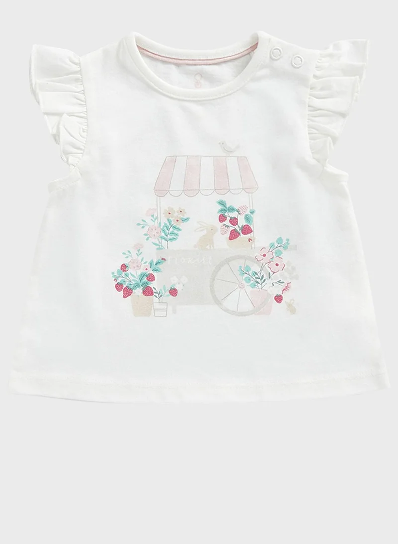 mothercare Garden T-Shirts and Leggings Set - 6 Piece