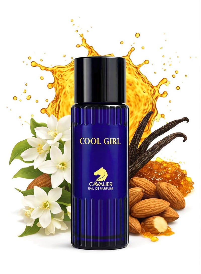 كافاليير بيرفيوم عطر كول جيرل أو دو بارفان 100 مل | عطر نسائي يدوم طويلاً بنفحات حلوة وفانيليا وزهور بيضاء. - Image 1