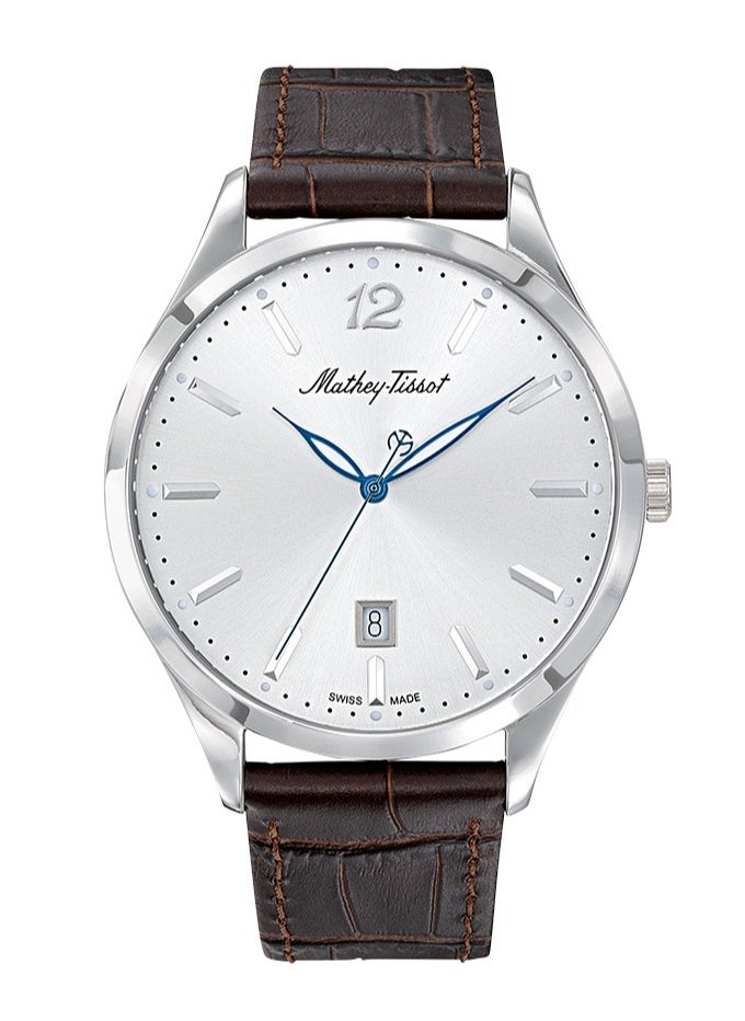 Mathey-Tissot Urban Silver Dial Men's Watch H411AS 