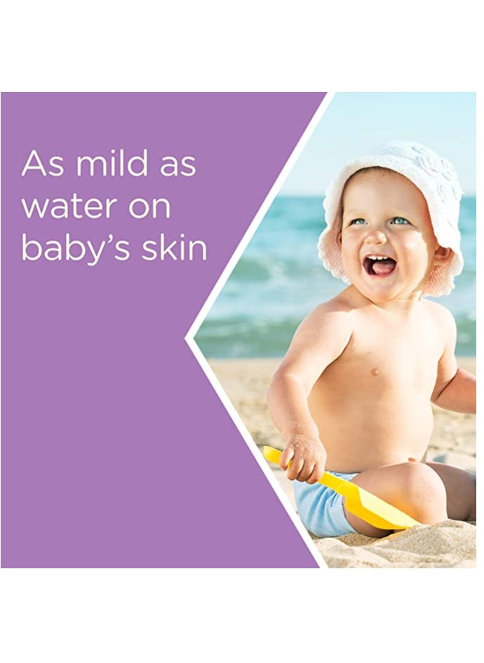 Aveeno Baby - Sunscreen lotion with minerals and zinc oxide for continuous protection for children Broad spectrum protection SPF 50 and sensitive skin formula does not cause tears and is water and sweat resistant - Image 1