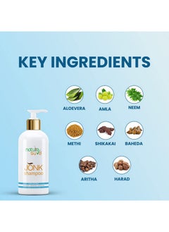 Nature Sure Jonk Shampoo Hair Cleanser For Men & Women 1 Pack (300Ml)  - Image 3